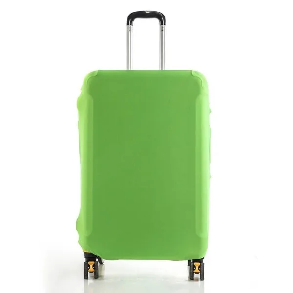 housse de valise verte