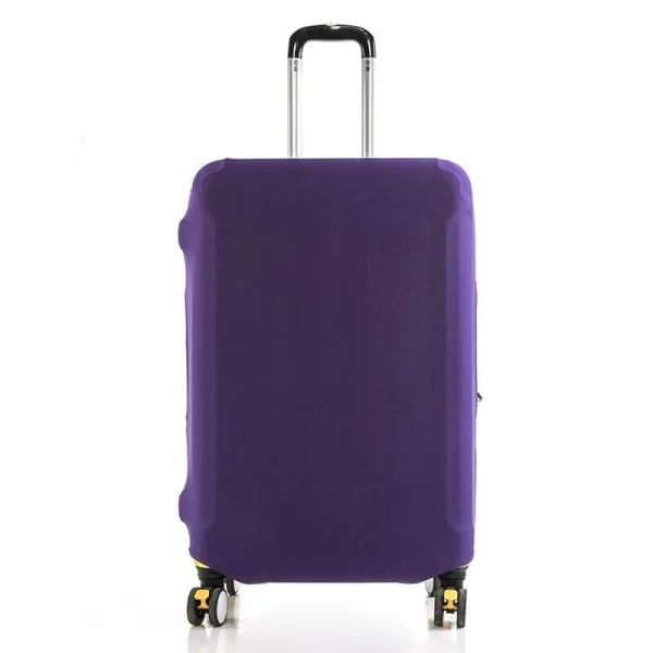 housse de valise violette