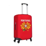 housse valise imprimé drapeau Portugal