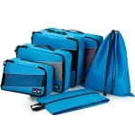 organisateurs de bagage lot de 6 pochettes