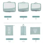 organisateurs de voyage en tissu