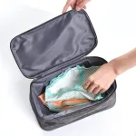 organiseur de voyage pour sous-vêtements gris