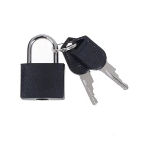 petit cadenas valise à clé noir