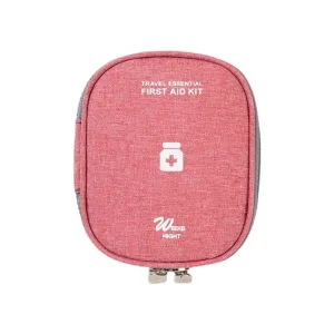 petite trousse à pharmacie voyage vide travel essential rouge