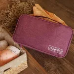 pochette compartimentée pour lingerie violet