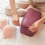 pochette de voyage pour sous-vêtements violet