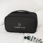 pochette sous-vêtements de voyage noir