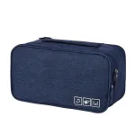 pochette sous-vêtements de voyage travelbasics bleu marine