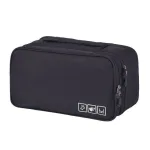 pochette sous-vêtements de voyage travelbasics noir