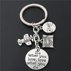 Porte-Clés Voyage Avion <br>Do What You Love