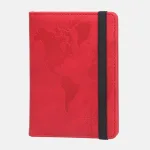 portefeuille de voyage avec protection RFID carte du monde