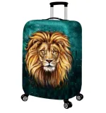 protection de valise lion