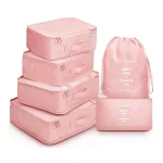 rangement de valise avec pochettes