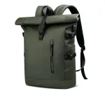 sac à dos à la mode femme roll top imperméable