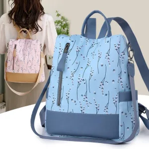 sac à dos antivol femme fleuri