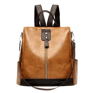 sac à dos avec compartiment dorsal antivol femme