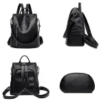 sac à dos chic femme fermeture arrière