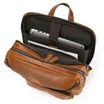 sac à dos cuir homme avec compartments
