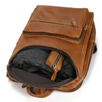 sac à dos de travail en cuir pour homme
