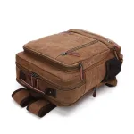 sac à dos de voyage en cuir vintage