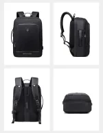 sac à dos élégant pour voyage en avion