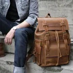 sac à dos en cuir pour homme
