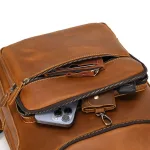 sac à dos en cuir pour laptop homme