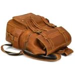 sac à dos en cuir pour un homme actif