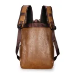 sac à dos en cuir vintage pour homme