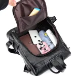 sac à dos féminin avec fermeture au dos