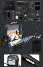 sac à dos homme avec port USB