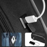 sac à dos homme moderne avec technologie