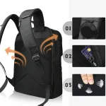 sac à dos homme style urbain imperméable