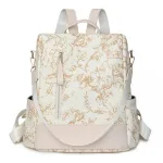 sac à dos léger femme avec zip dans le dos