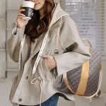 sac à dos léger matelassé femme