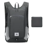 sac à dos pliable avec plusieurs compartiments
