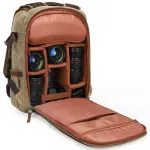 sac à dos pour appareil photo vintage explorer