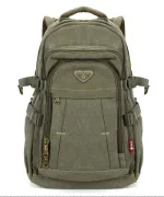 sac à dos pratique en toile militaire