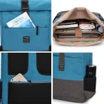 sac à dos roll-top de voyage