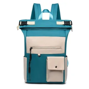 sac à dos roll top femme voyageuse