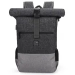 sac à dos roll-top style décontracté