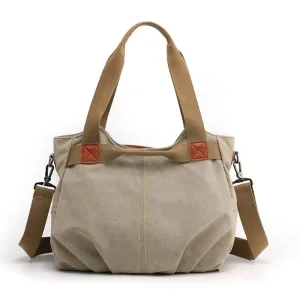 sac à main voyage femme vintage en toile canvas