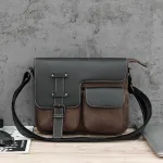 Sac bandoulière homme style vintage