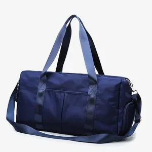 sac de voyage avec compartiment chaussures blue
