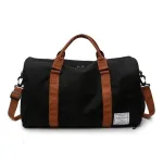 sac de voyage avec compartiment chaussures happy travel noir