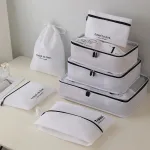 sac de voyage avec cubes de rangement