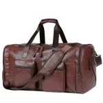 sac de voyage en cuir vintage explorateur