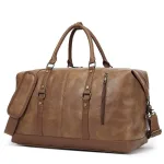 sac de voyage en cuir vintage homme