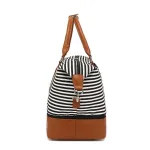 sac de voyage femme en rayures marines