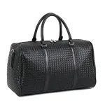 sac de voyage tressé noir